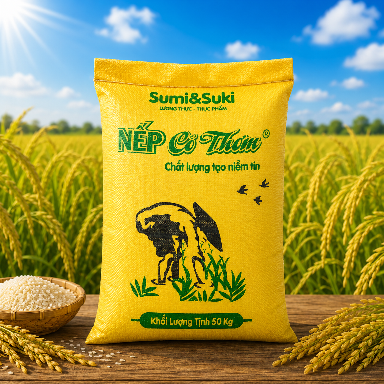 Nếp Cỏ Thơm - NTX50(Liên hệ)